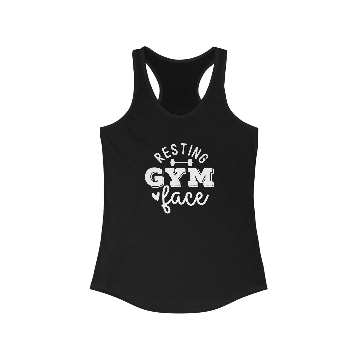 Resting Gym Face Tank Top