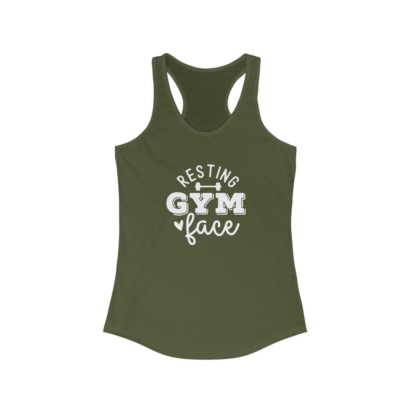 Resting Gym Face Tank Top