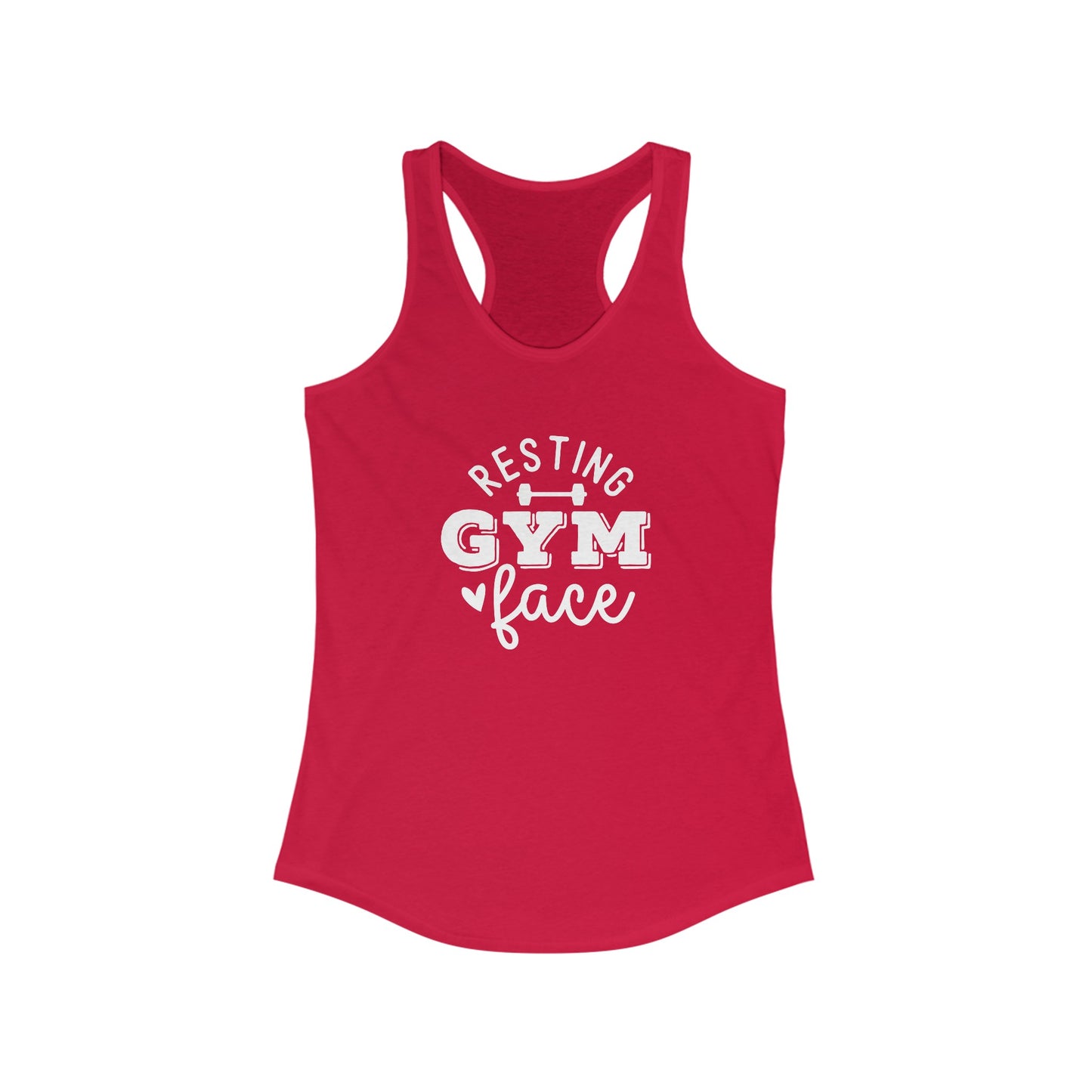 Resting Gym Face Tank Top