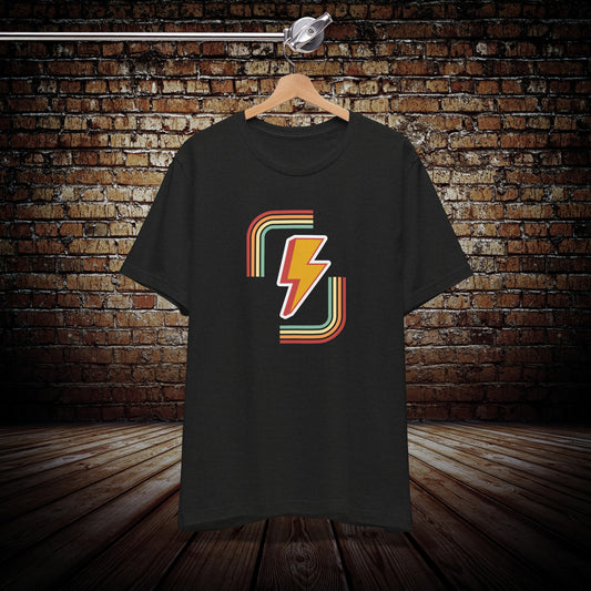 Retro Lightning bolt graphic tee