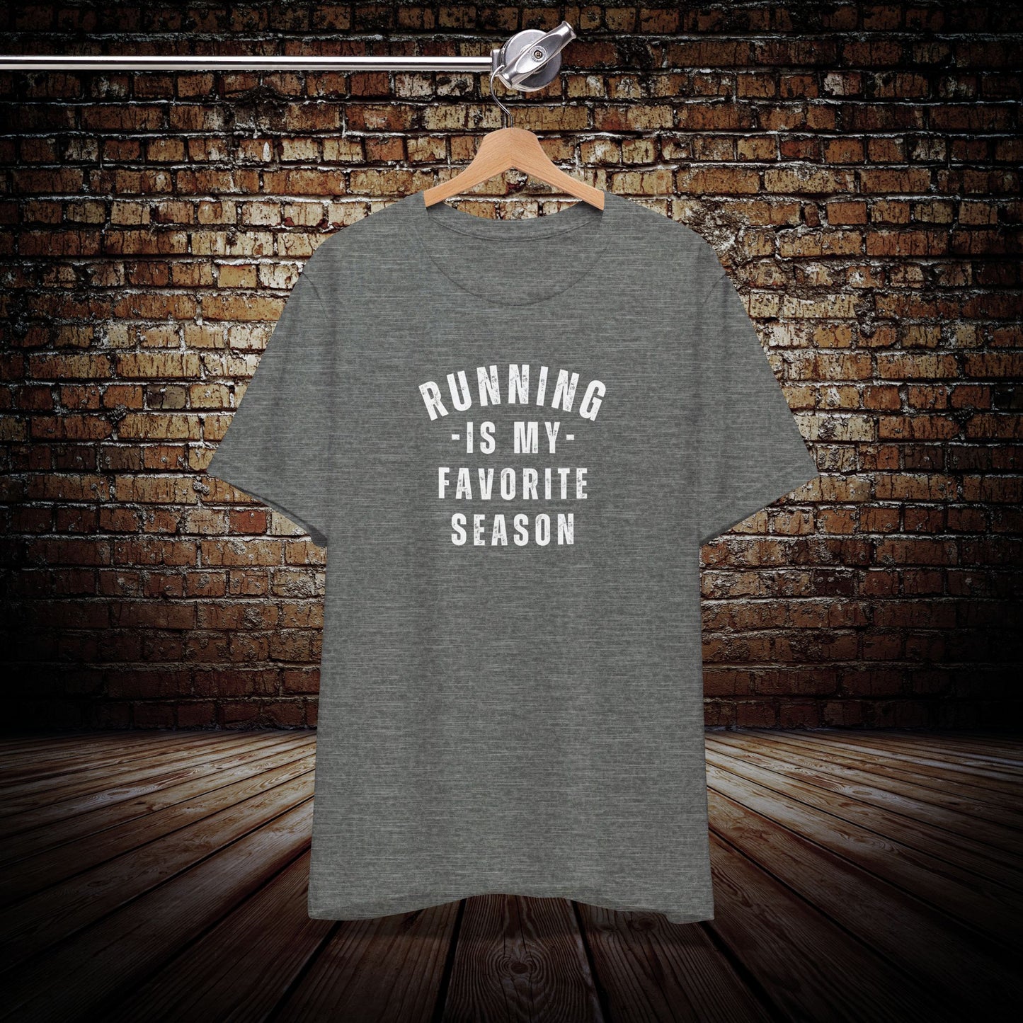 RUNNING is my favorite season Graphic Tee