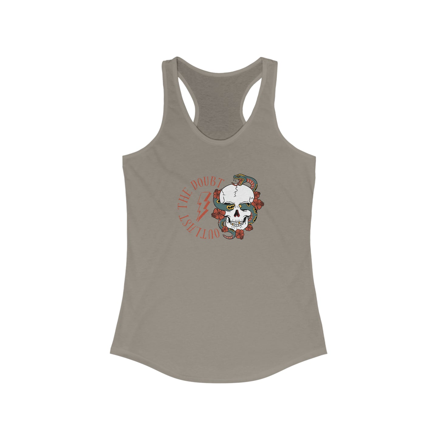 Outlast The Doubt - Skull & Snake Tank Top