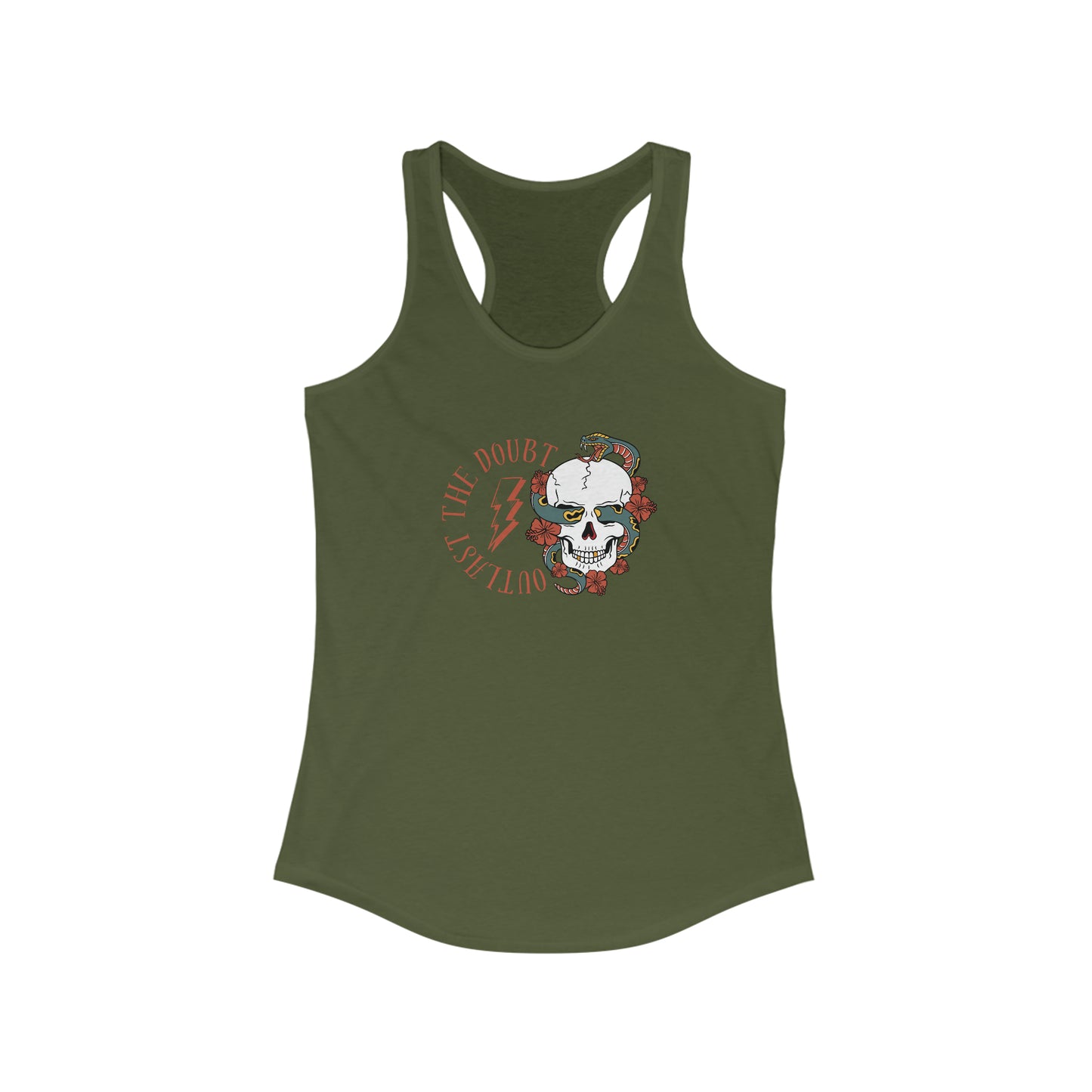 Outlast The Doubt - Skull & Snake Tank Top