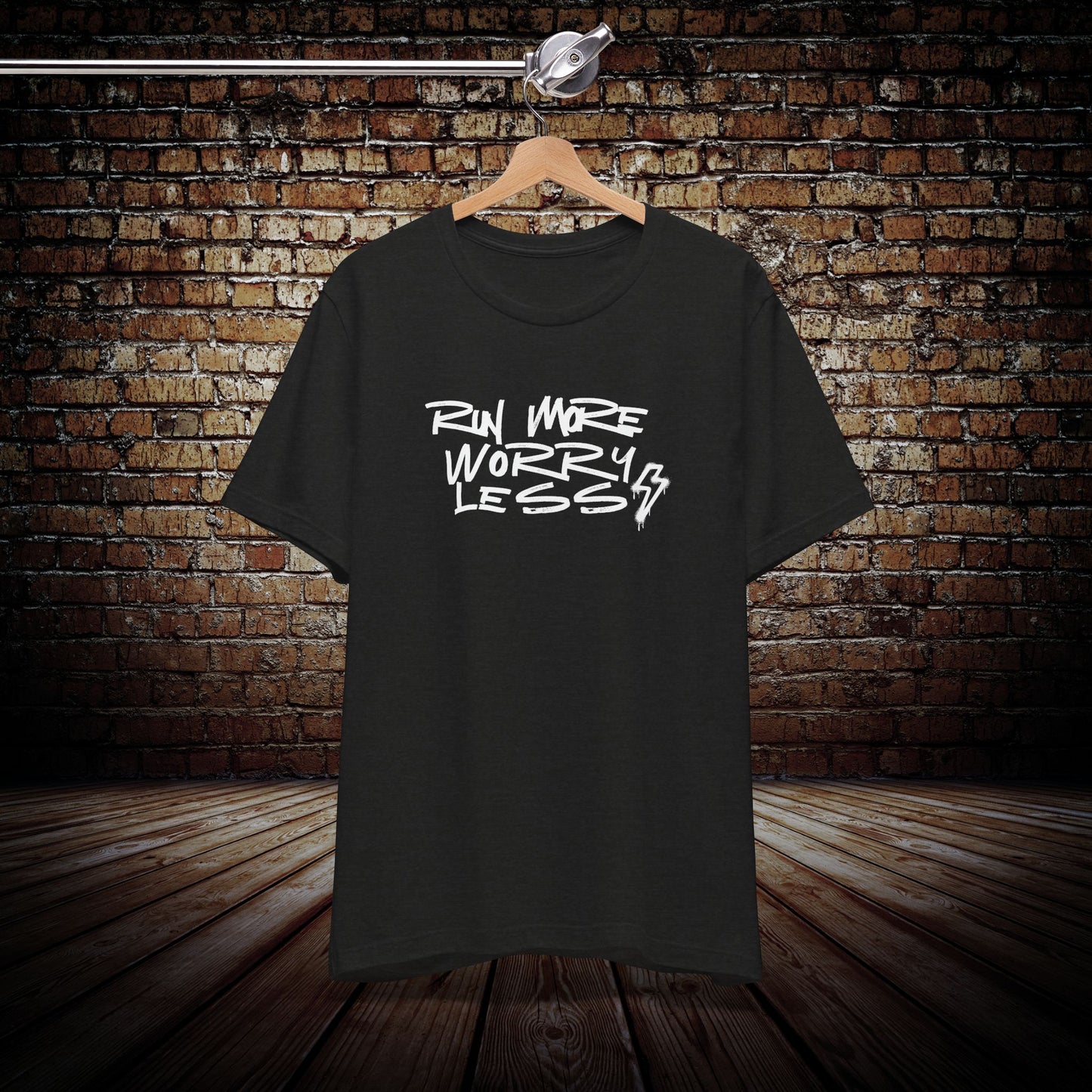 Run more worry less Graphic Tee