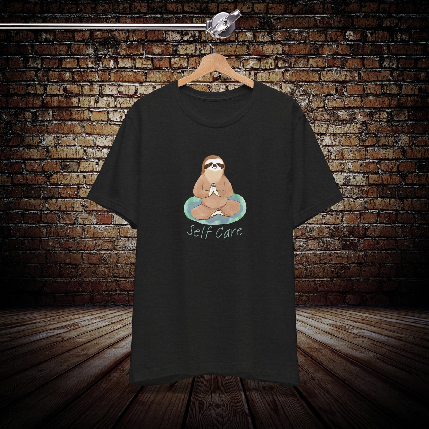 Sloth Self care - Yoga Inspired T-Shirt