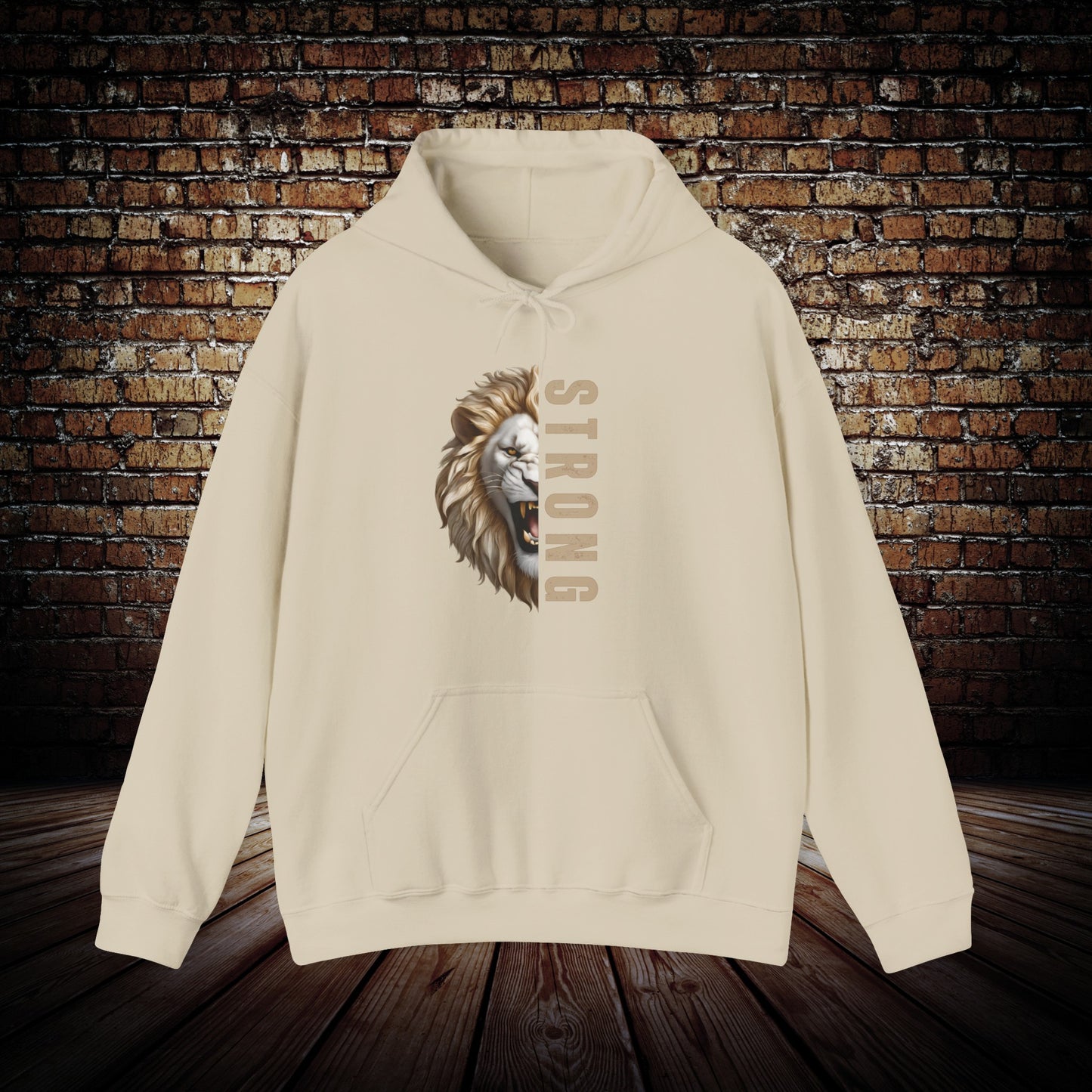 Strong like a lion Hoodie