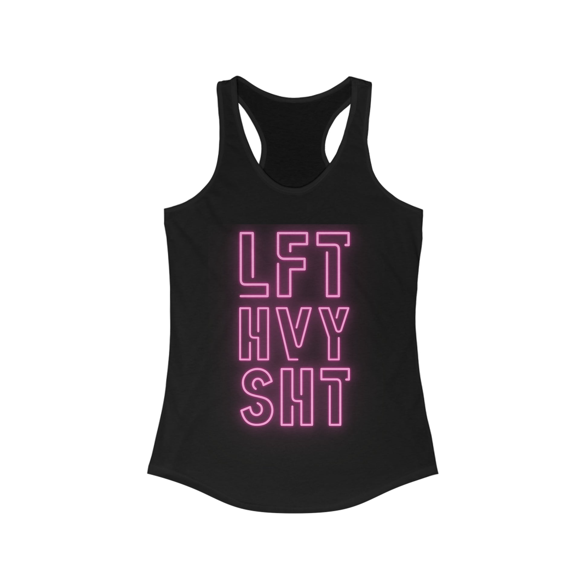 Lift heavy shit tank top