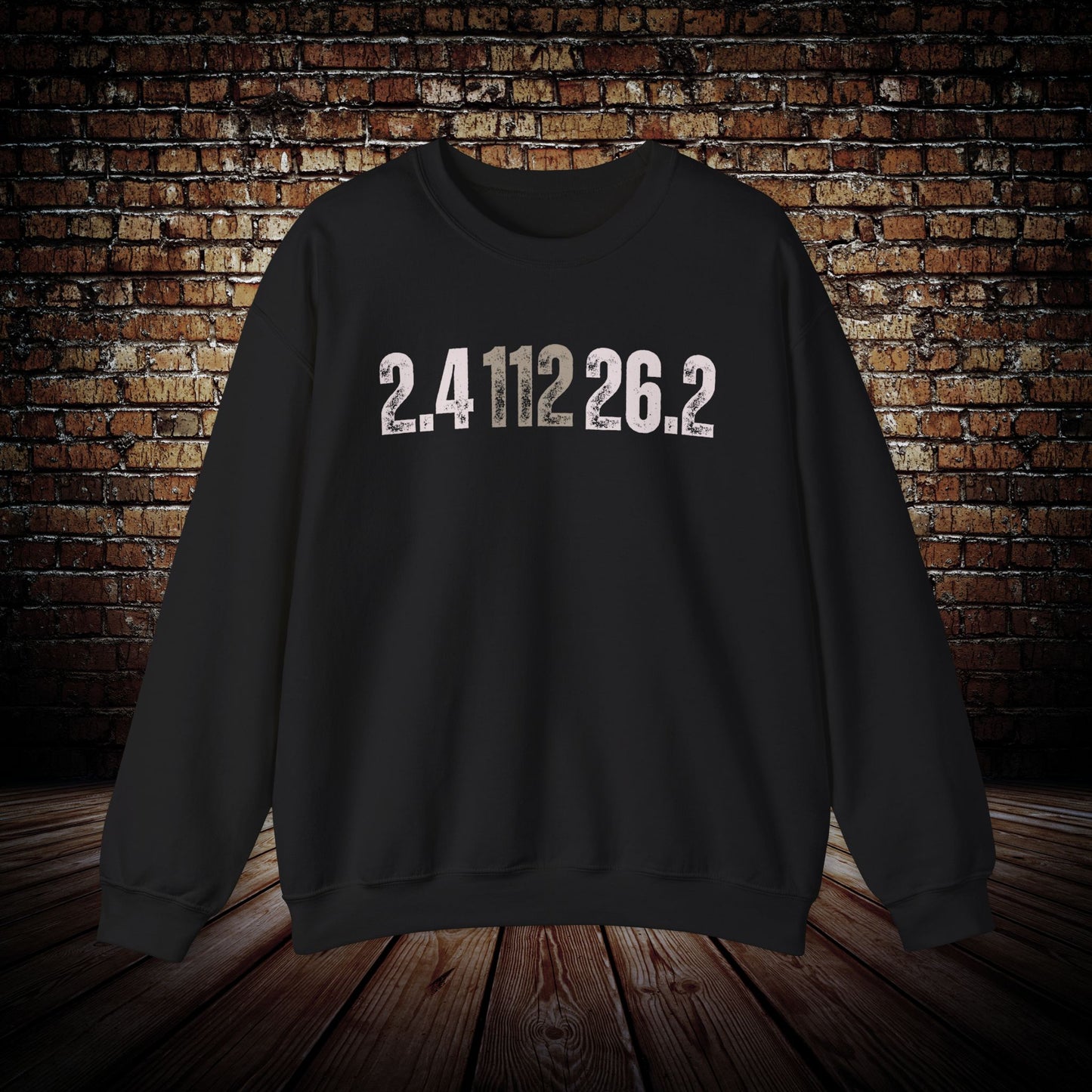 Ironman by the numbers Sweatshirt