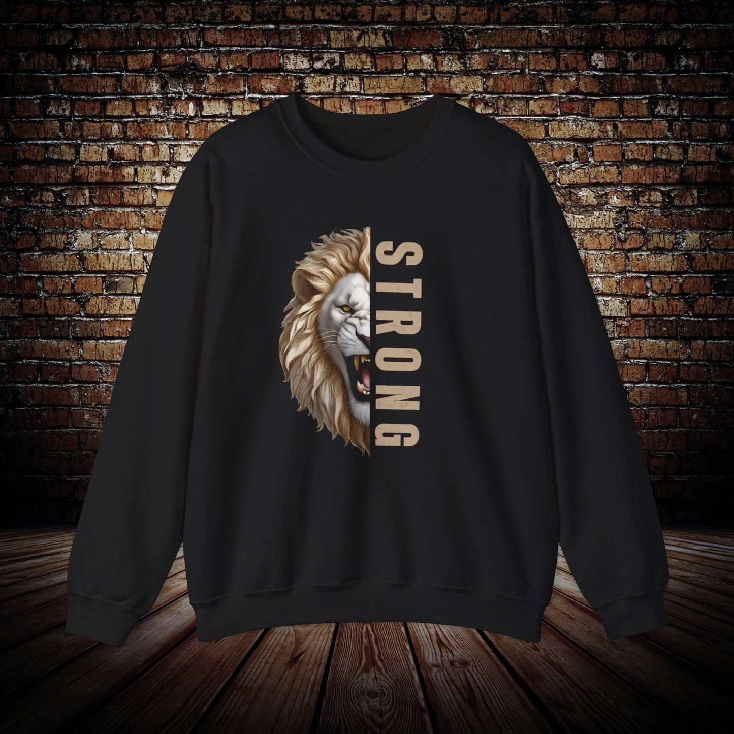 Strong like a lion motivational Sweatshirt