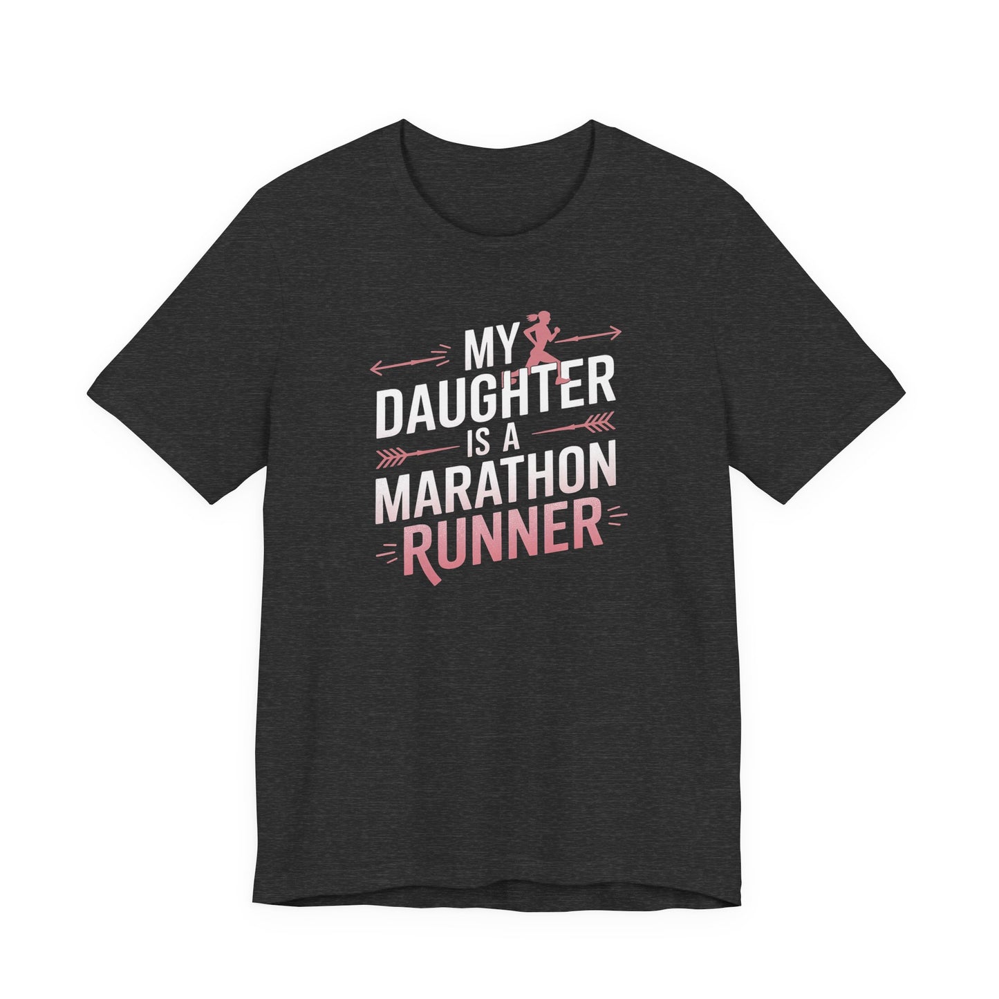 My daughter is a marathon runner Graphic Tee