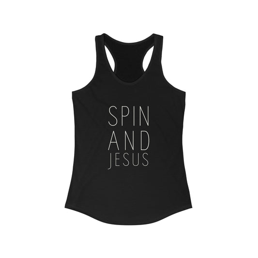 Spin and Jesus Cycling Tank Top