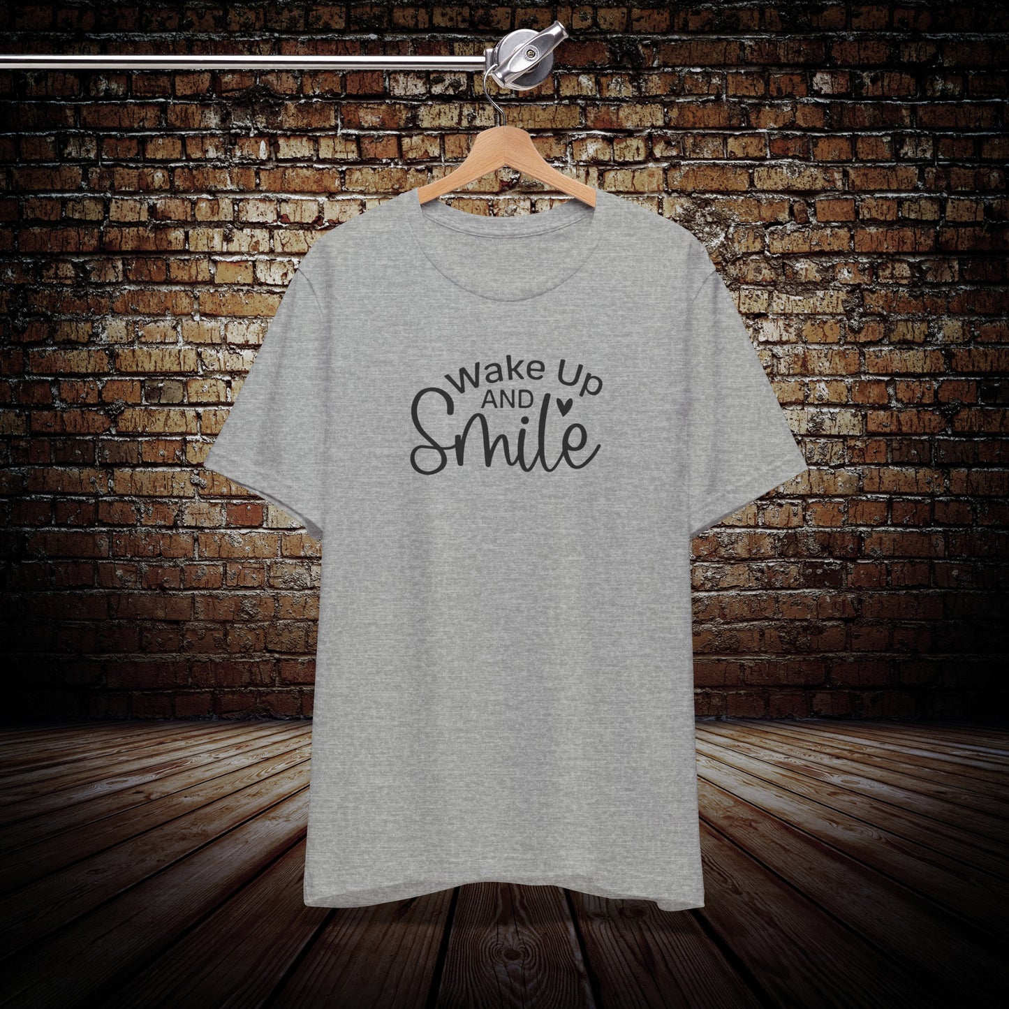 Wake up and smile Graphic Tee