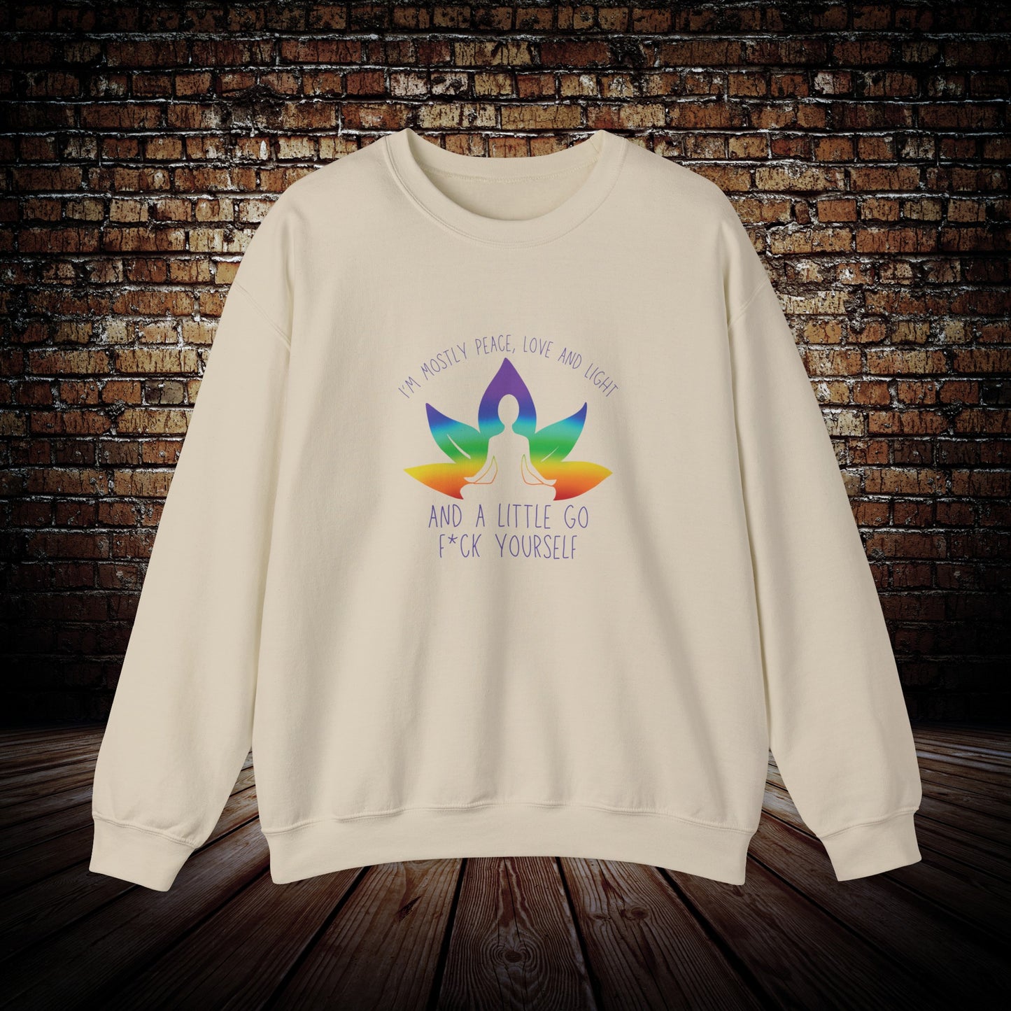 Mostly peace and love - Unisex Sweatshirt