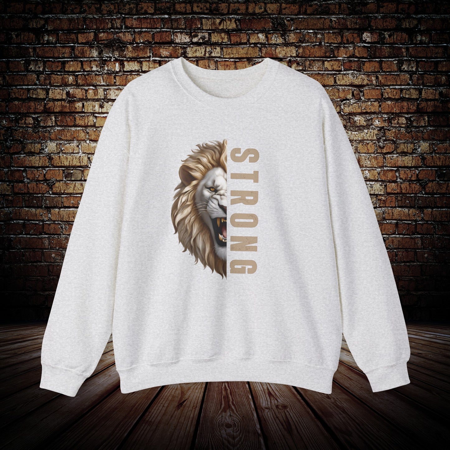 Strong like a lion motivational Sweatshirt