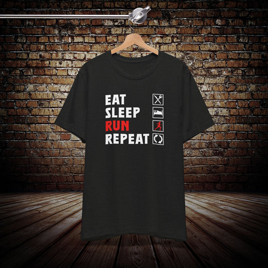 Eat, Sleep, Run, Repeat Graphic Tee