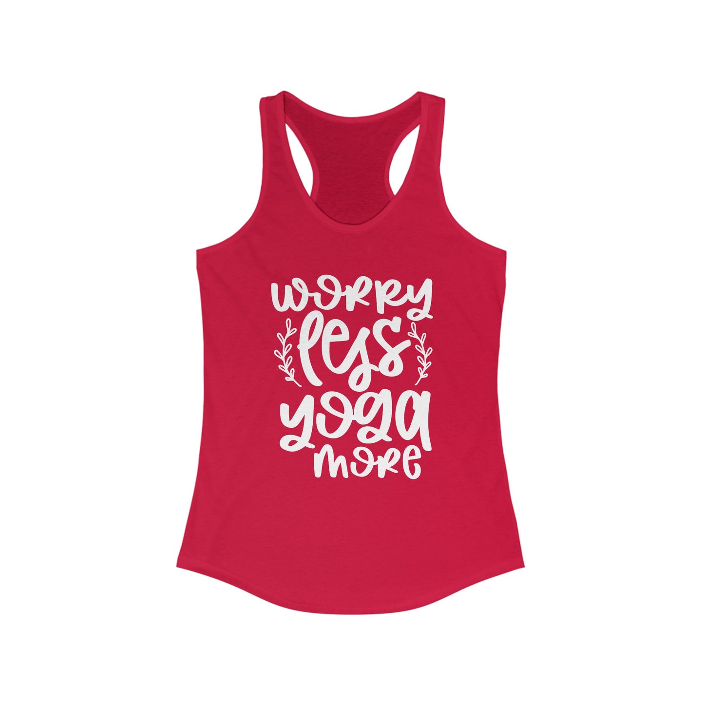 Worry Less Yoga More Tank Top