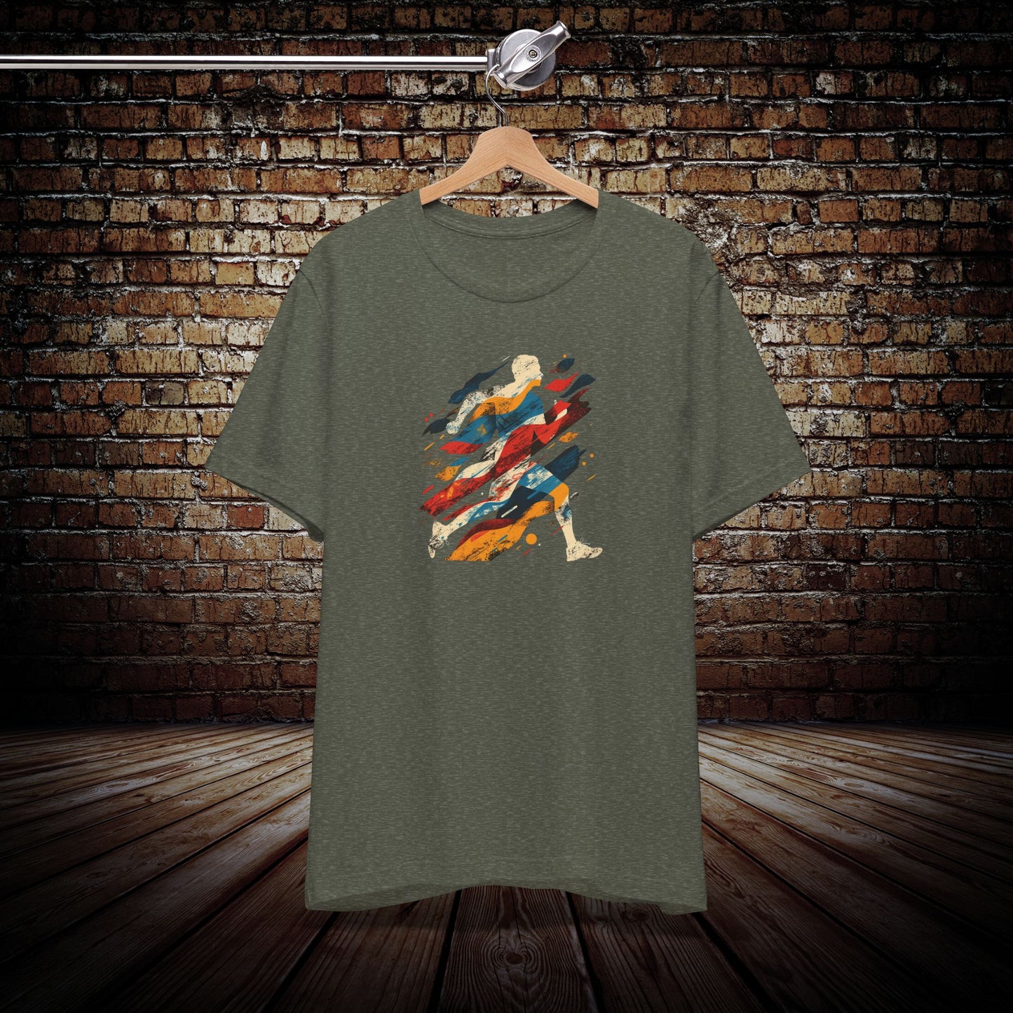 Running in motion Graphic Tee