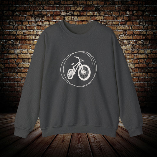Mountain bike spinning Unisex Sweatshirt