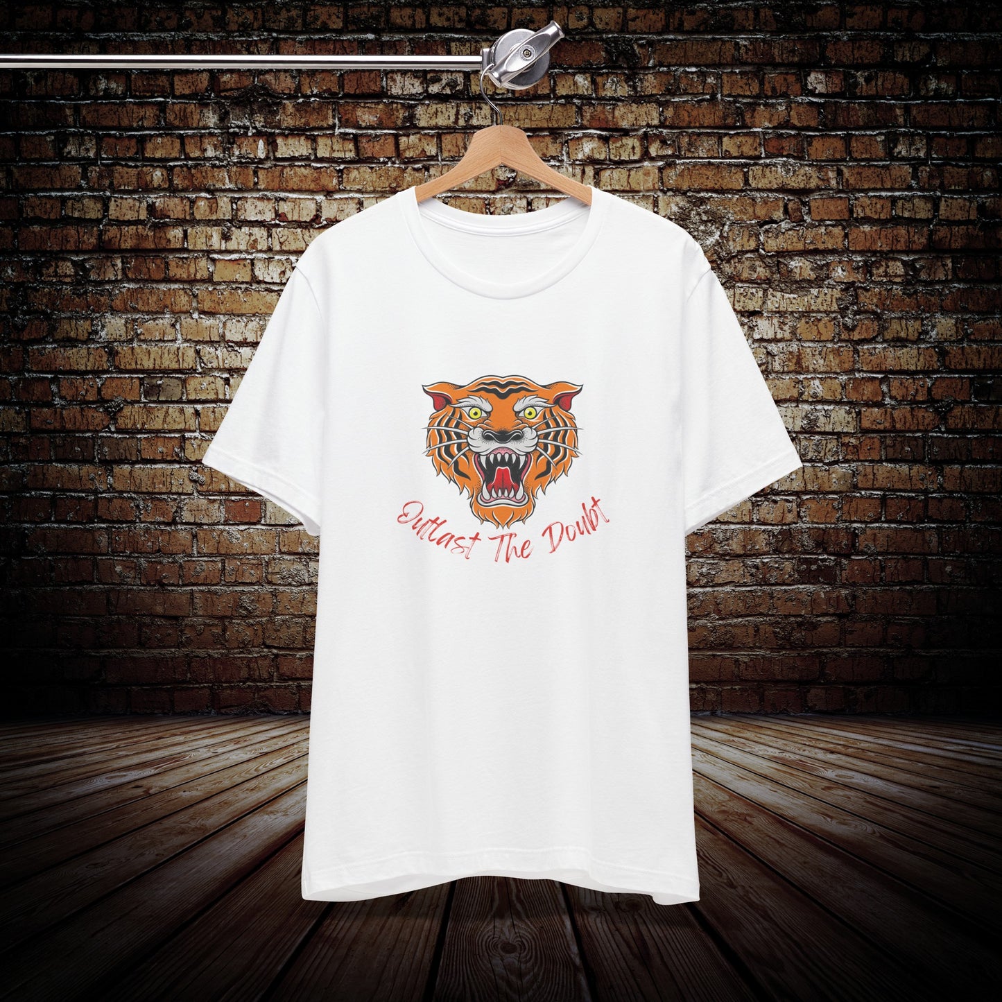 Outlast The Doubt Tiger - Unisex T-Shirt