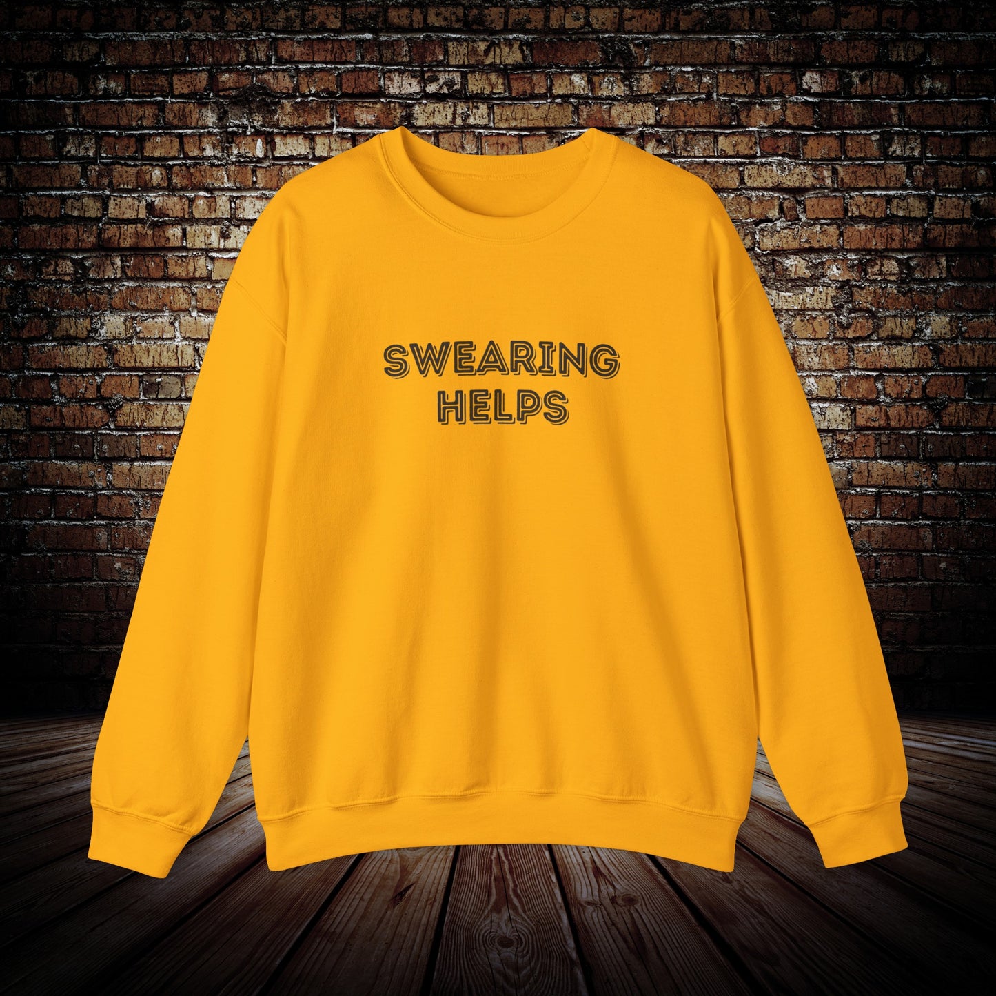 Swearing helps Unisex Sweatshirt