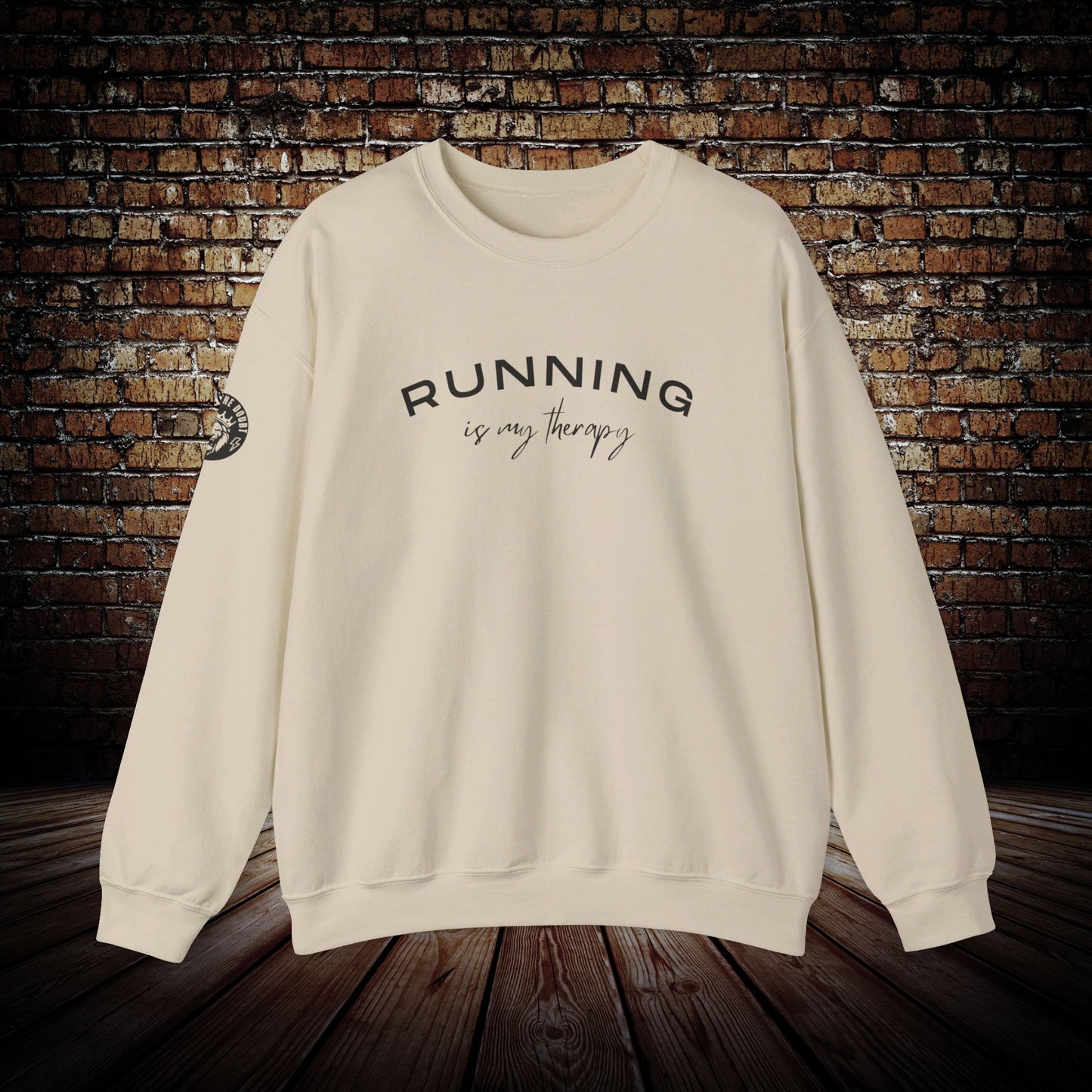 Outlast The Doubt Running is my therapy Sweatshirt