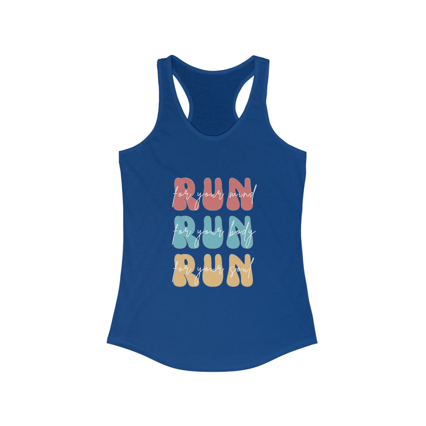 Run for your mind, body and soul - Women's Tank Top