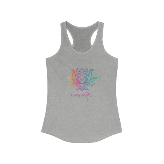 Rainbow Namaste - Yoga Inspired Tank Top
