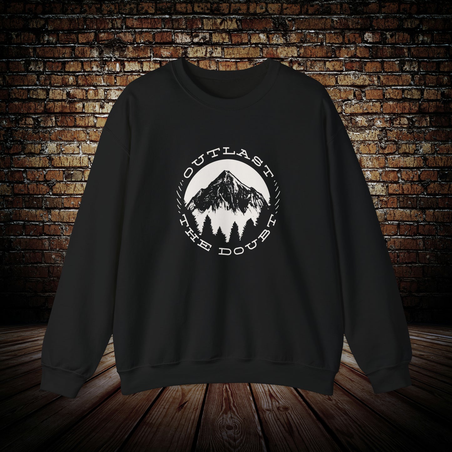 Outlast The Doubt Mountain View Unisex - Unisex Sweatshirt