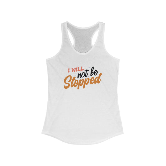 I will not be stopped Tank Top