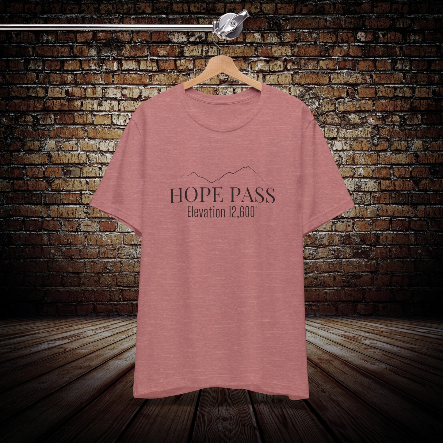 Hope Pass Elevation Unisex T-Shirt