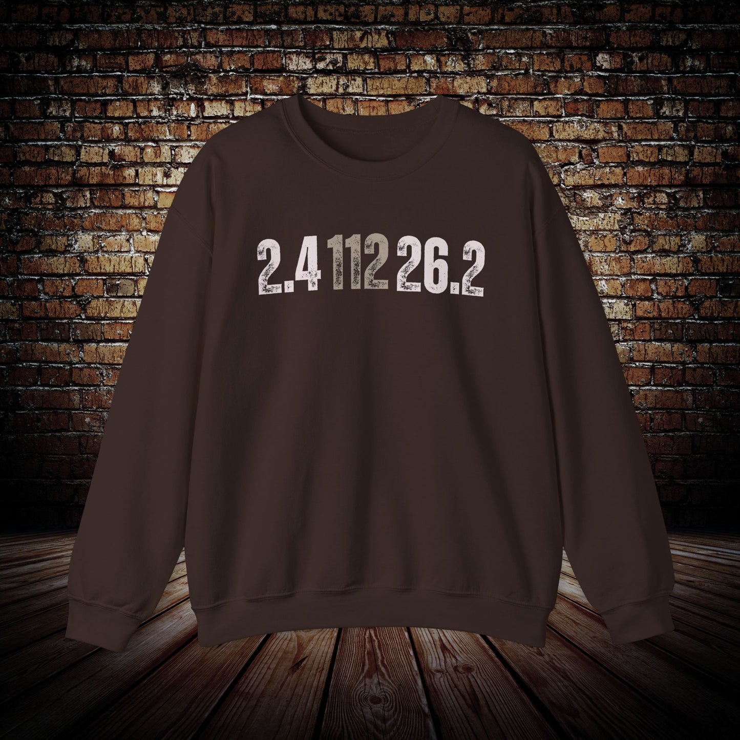 Ironman by the numbers Sweatshirt