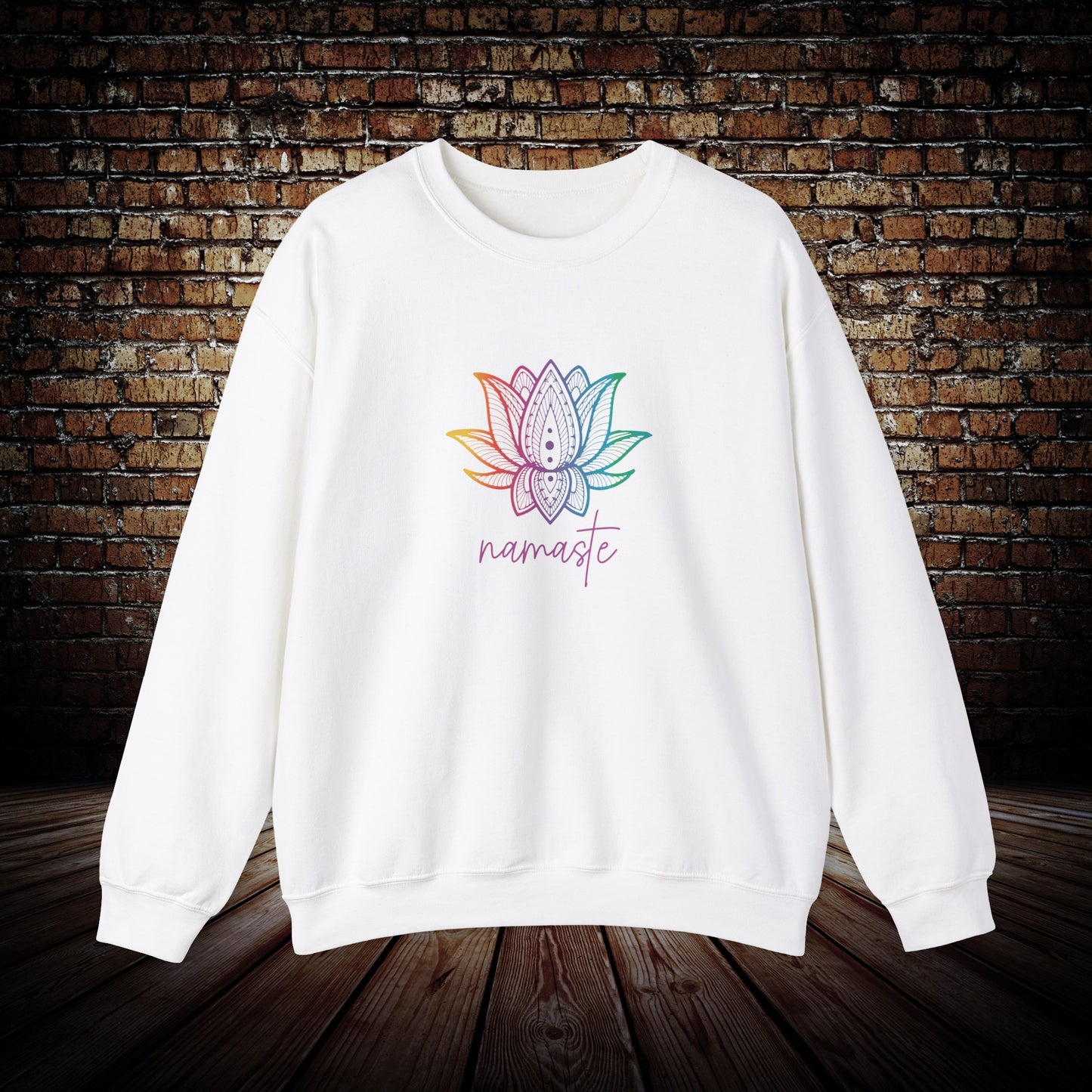 Rainbow Namaste Unisex Sweatshirt