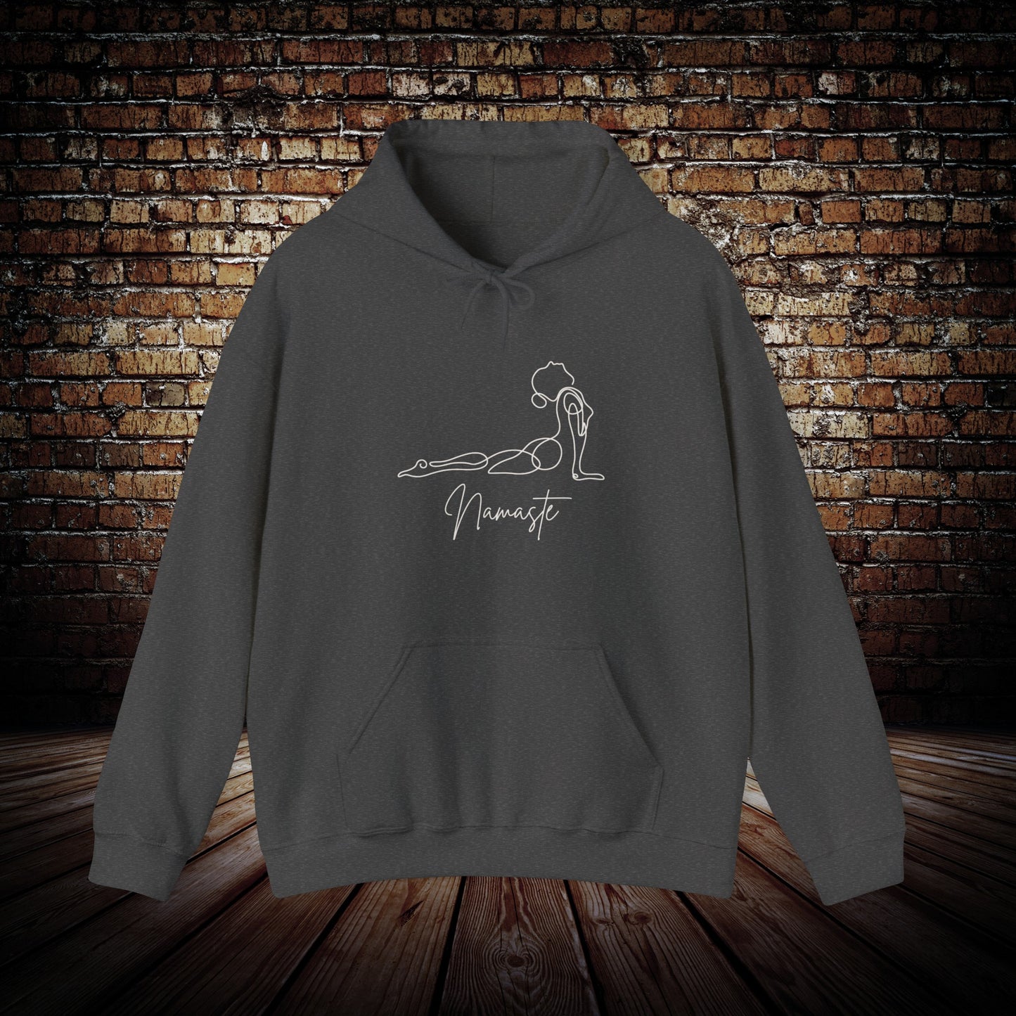 Up Dog Namaste - Yoga Inspired Hoodie