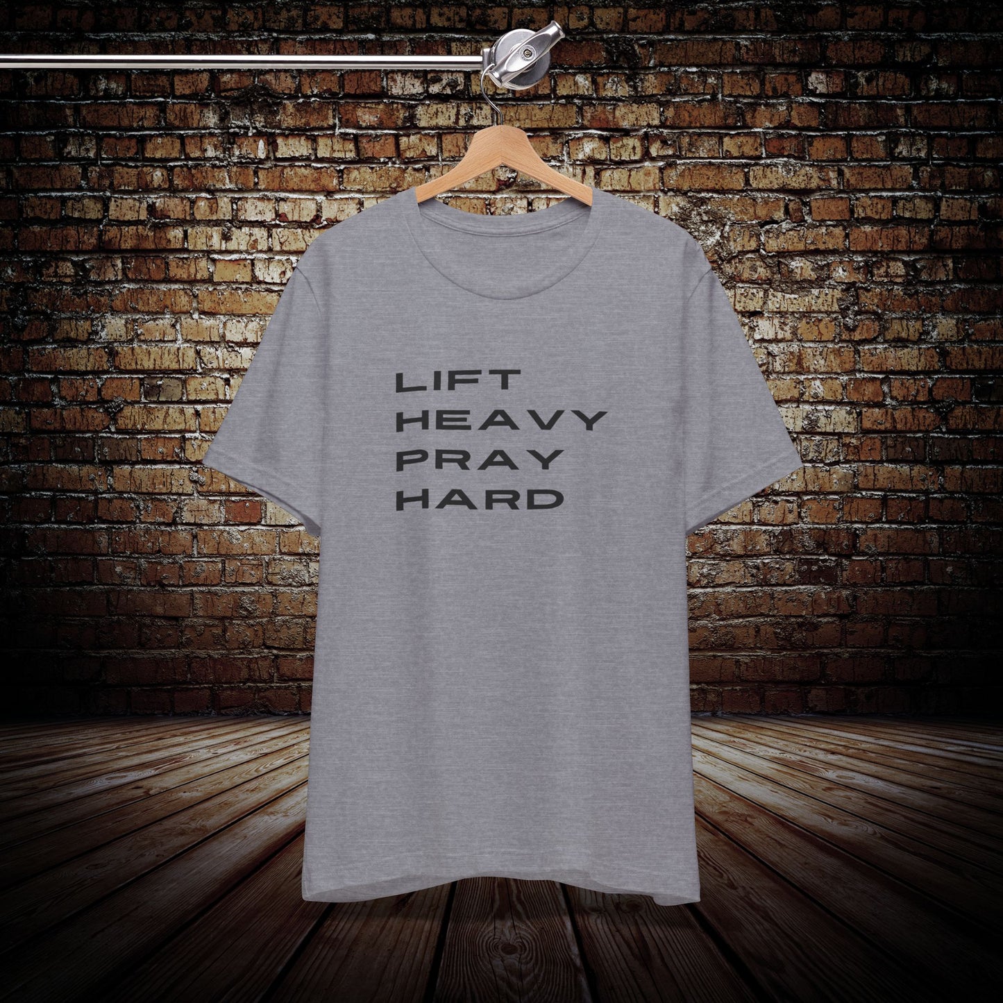 Lift Heavy Pray Hard Graphic Tee