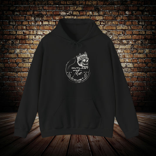 Skull and lightning hoodie