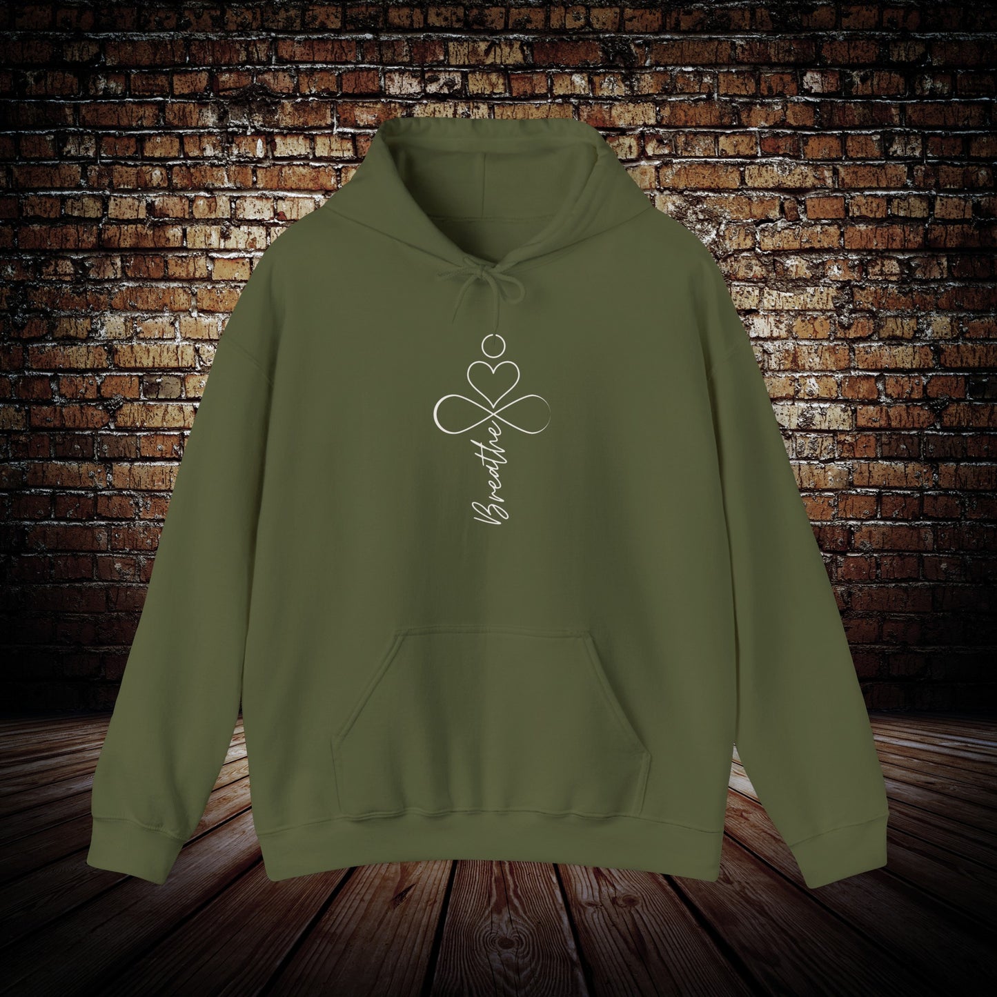 Breathe up - Yoga Inspired Hoodie