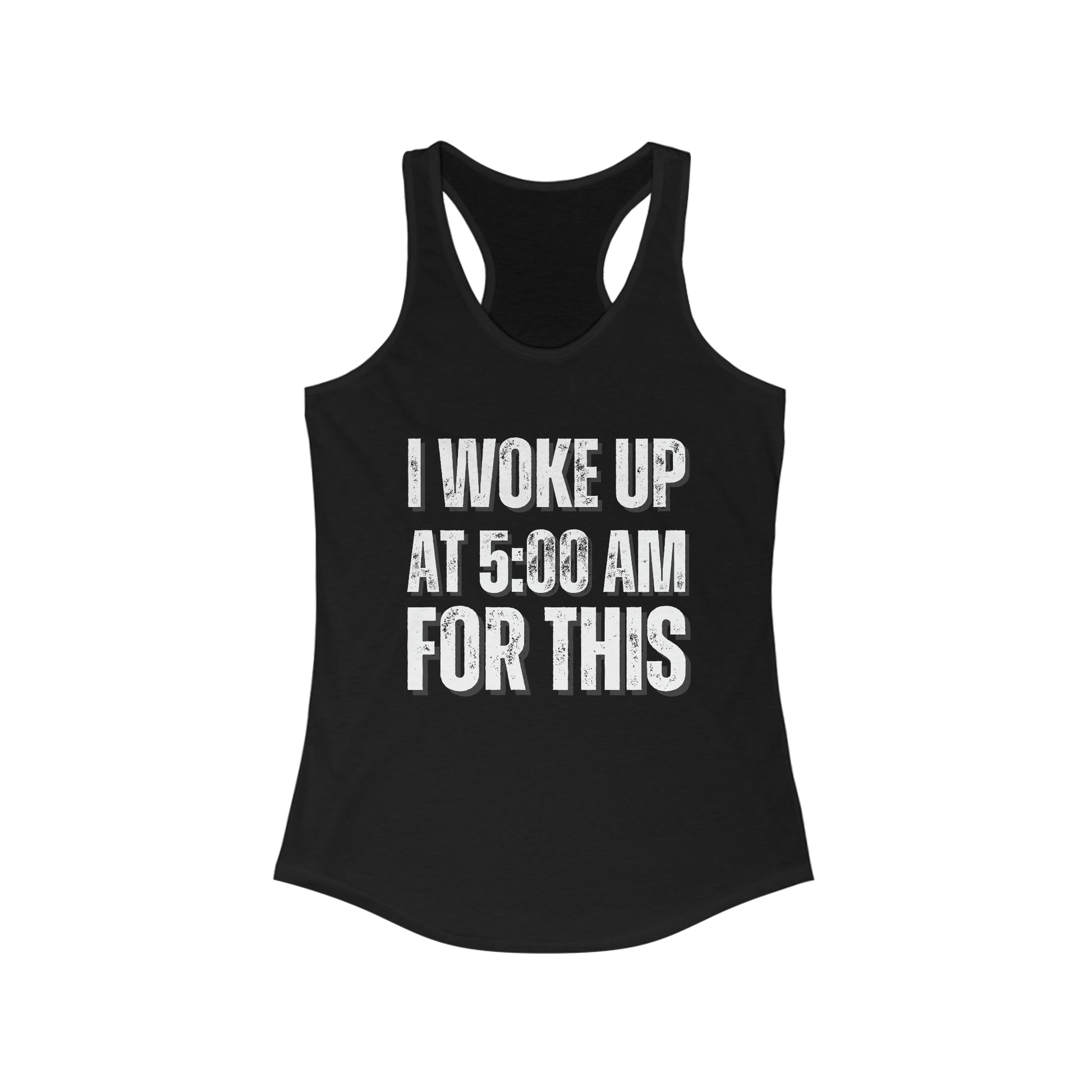 5:00 AM workout crew tank top