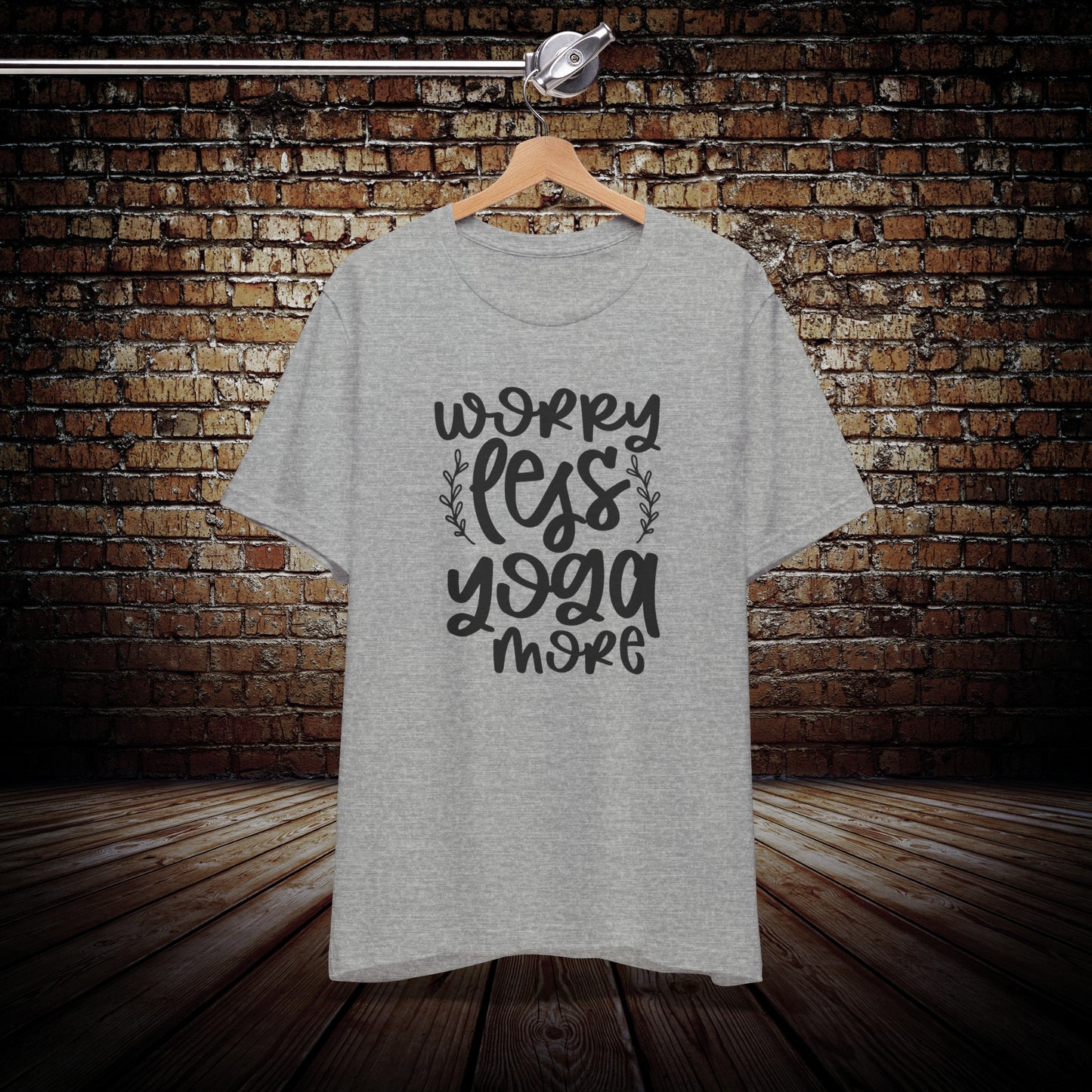 Worry Less Yoga More Graphic Tee