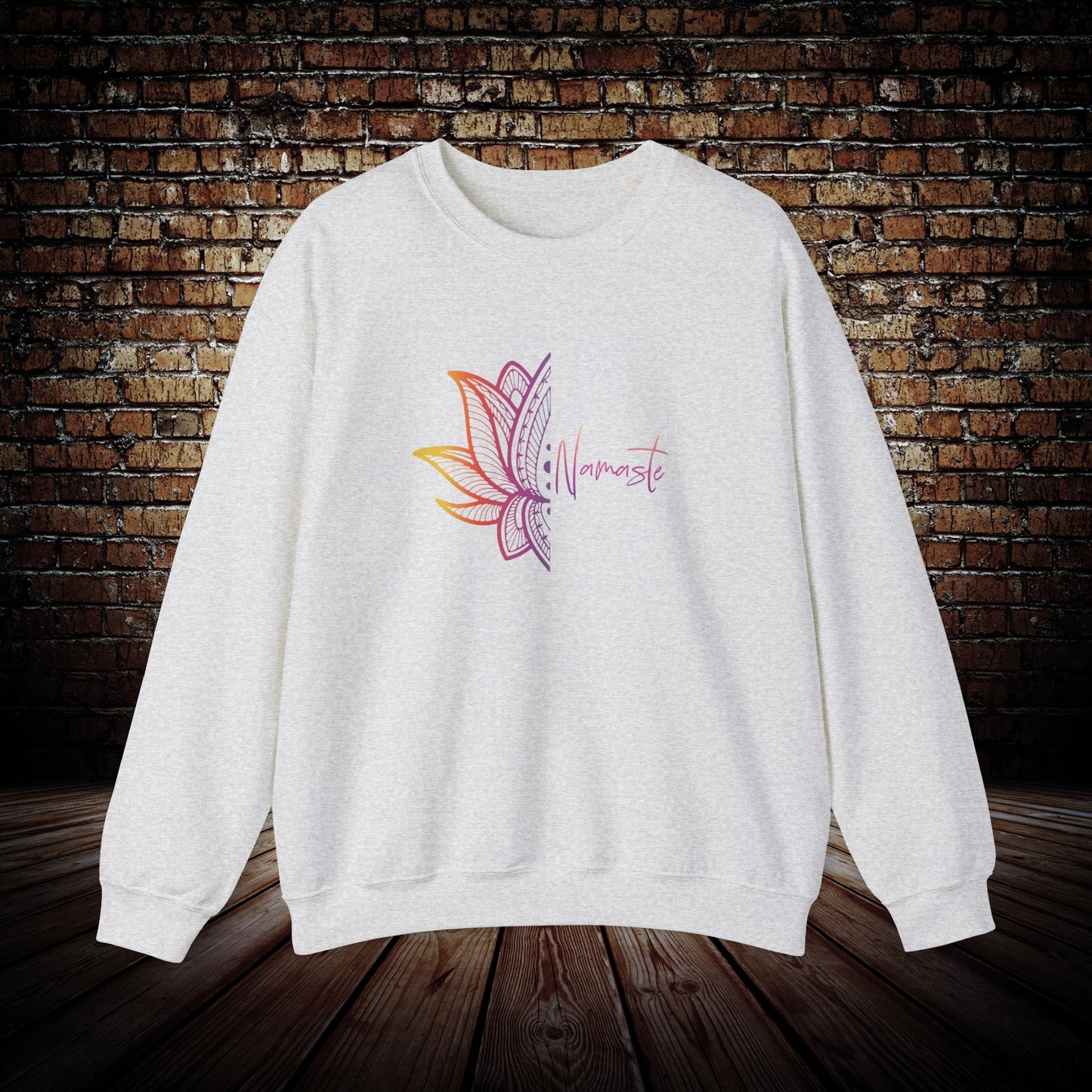 Half Lotus Flower - Namaste Unisex Sweatshirt
