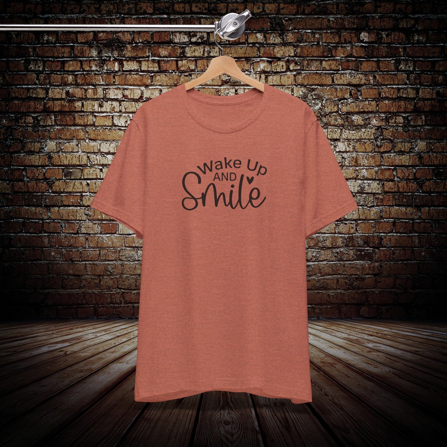 Wake up and smile Graphic Tee