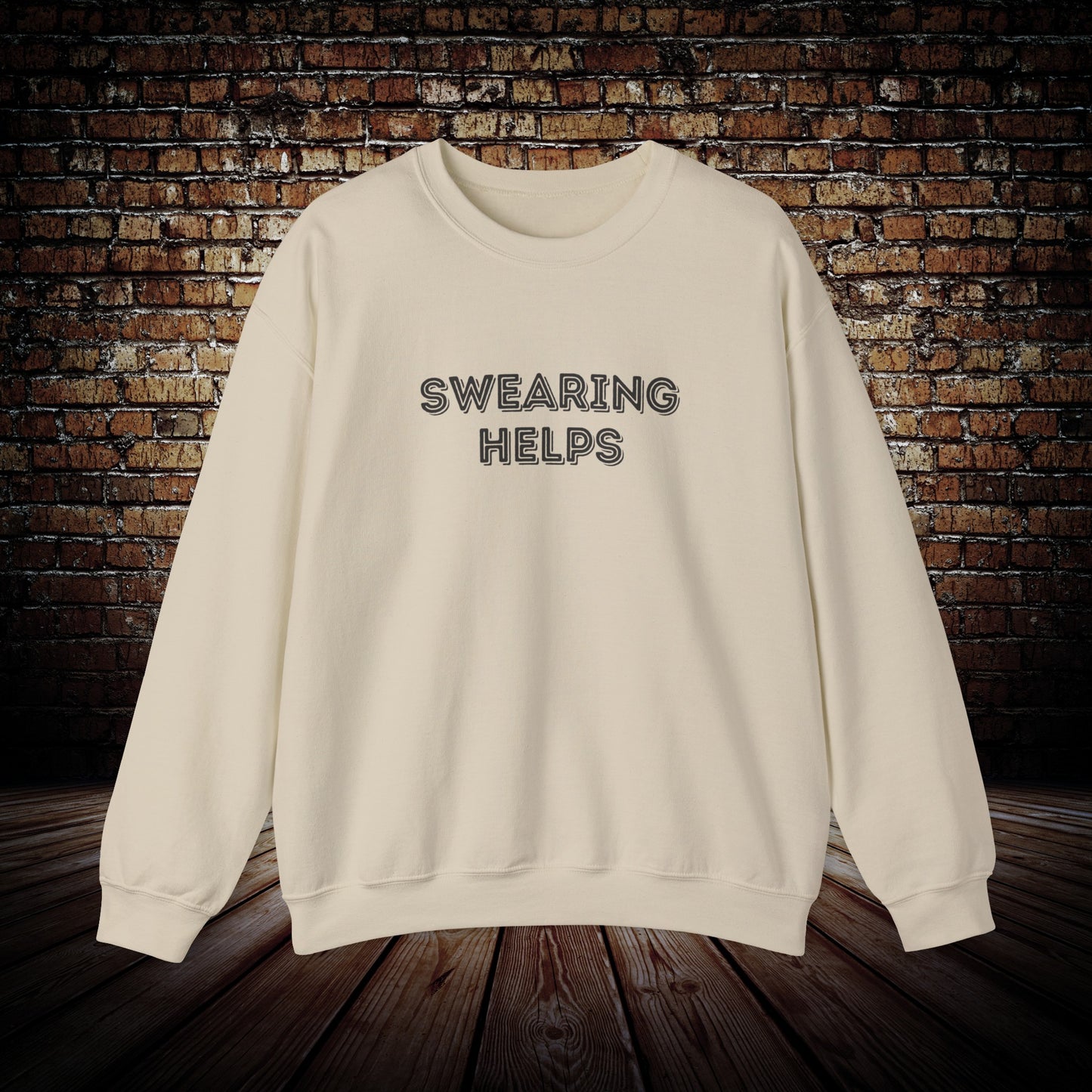 Swearing helps Unisex Sweatshirt