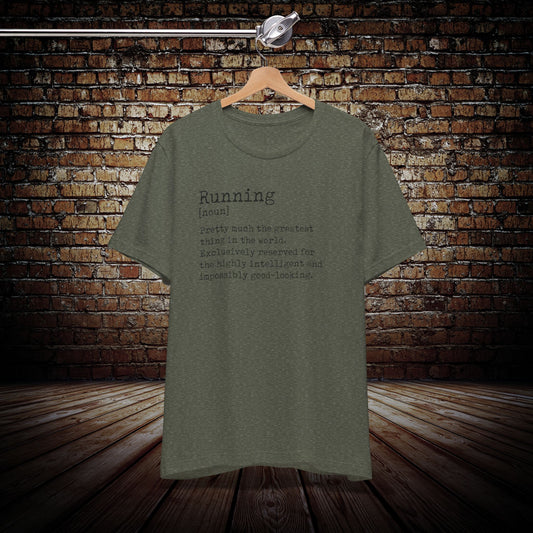 Running - noun Graphic Tee