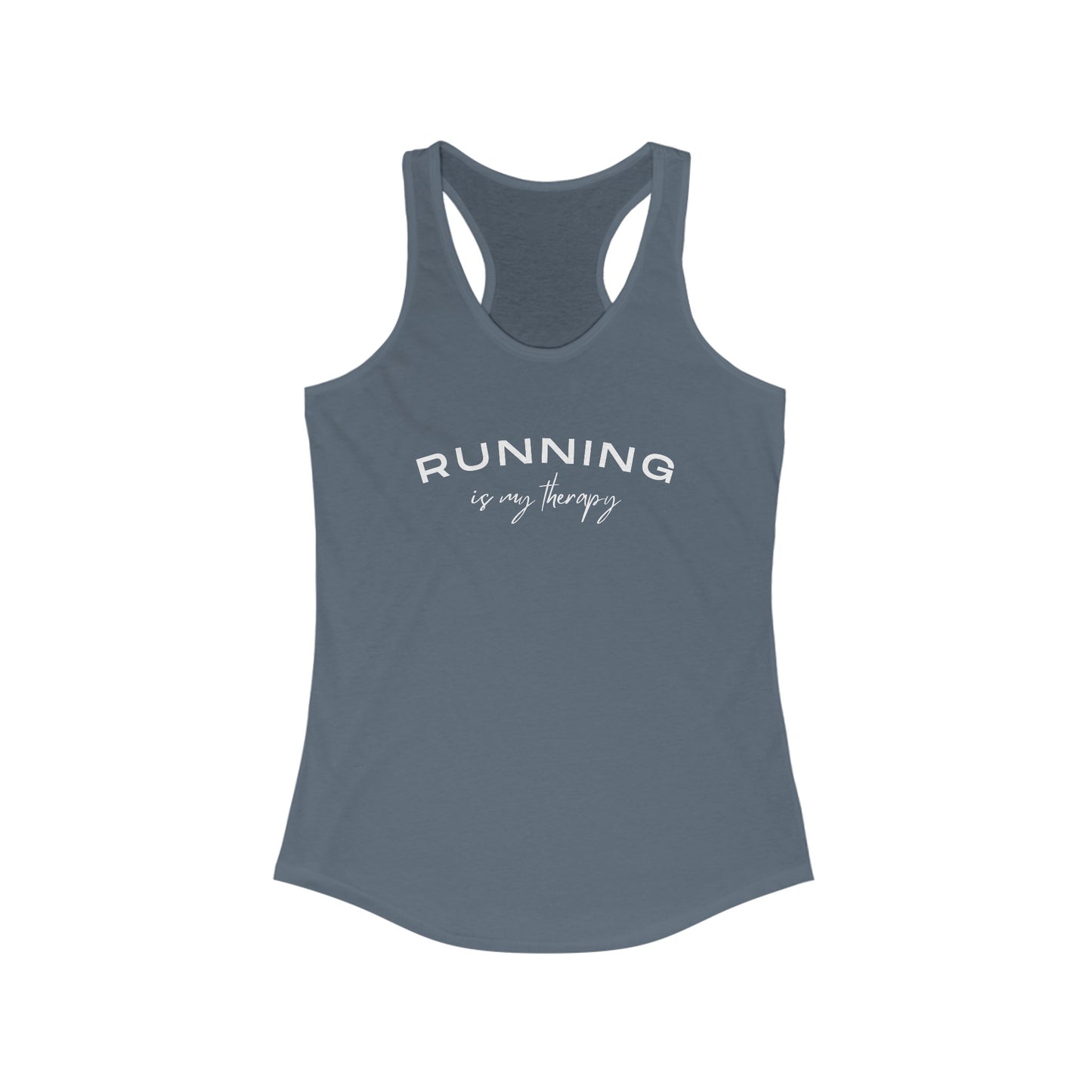 Running is my therapy Tank Top