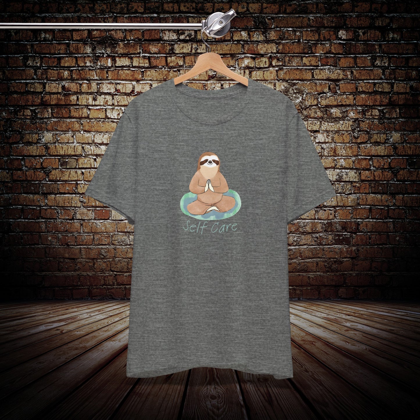 Sloth Self care - Yoga Inspired T-Shirt