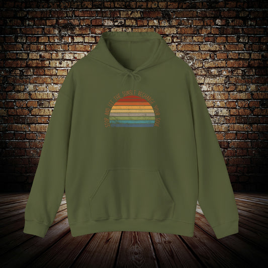 Sunsets and stop Hoodie