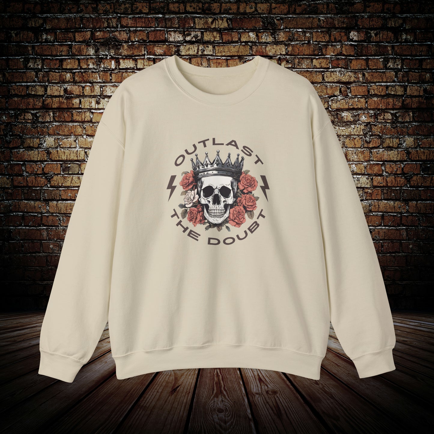 Outlast The Doubt Crown Unisex - Unisex Sweatshirt