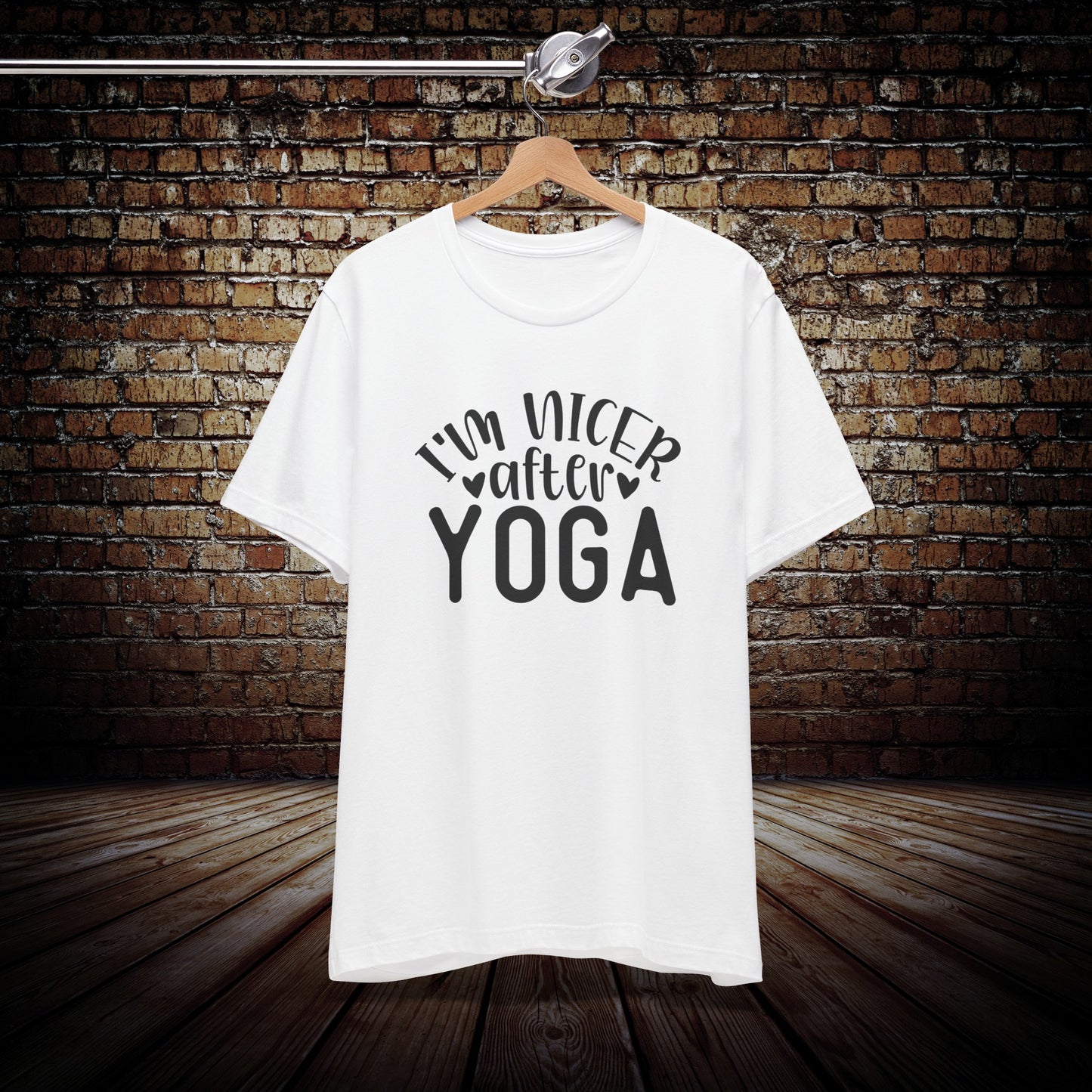 I'm nicer after Yoga Graphic Tee