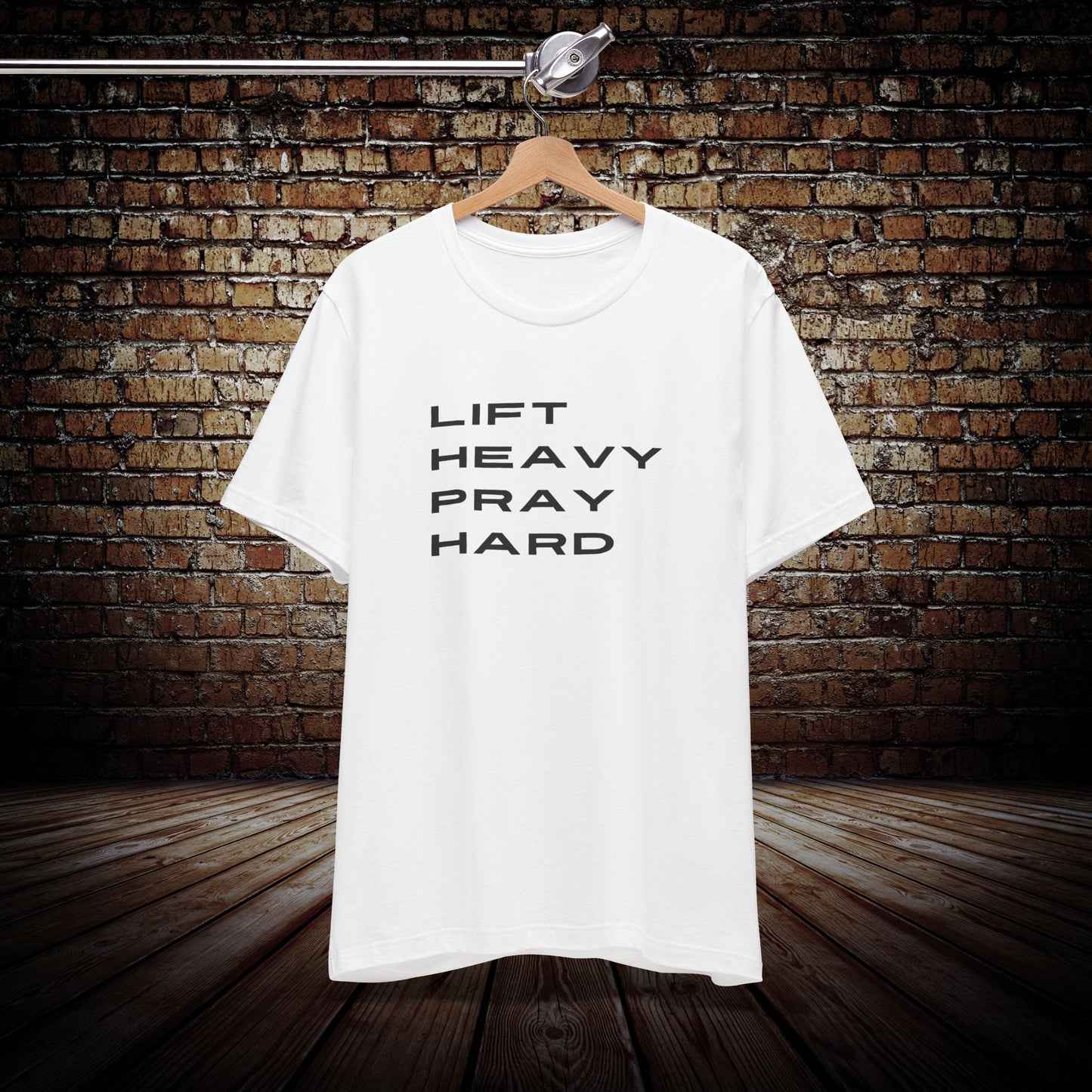 Lift Heavy Pray Hard Graphic Tee