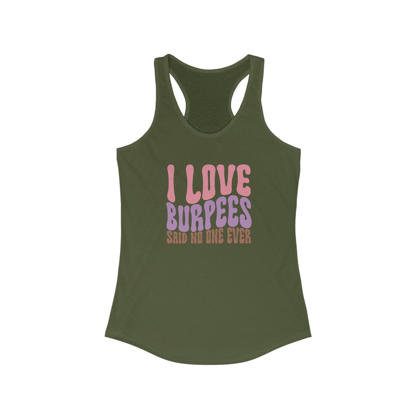 I love Burpees Tank Top