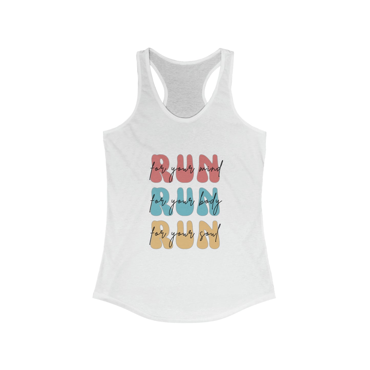 Run for your mind, body and soul - Women's Tank Top